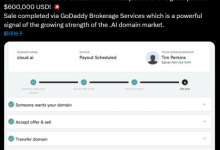 突发!这个域名交易金额创下年度最高 .AI 域名交易纪录-域名频道资讯站