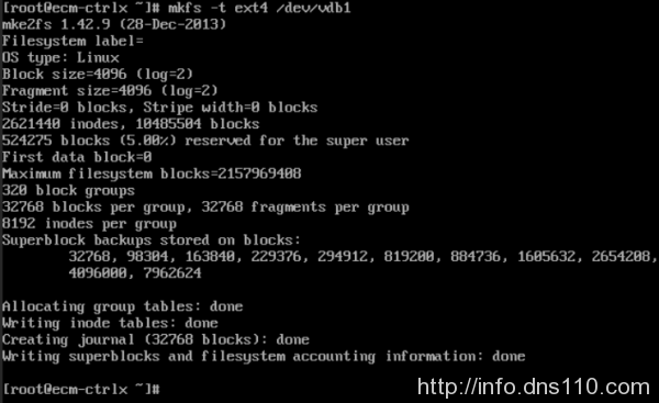天翼云主机初始化Linux数据盘，解决新装宝塔不显示挂载磁盘。